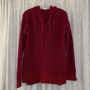 Hem & Thread Hooded Sweater Sz S